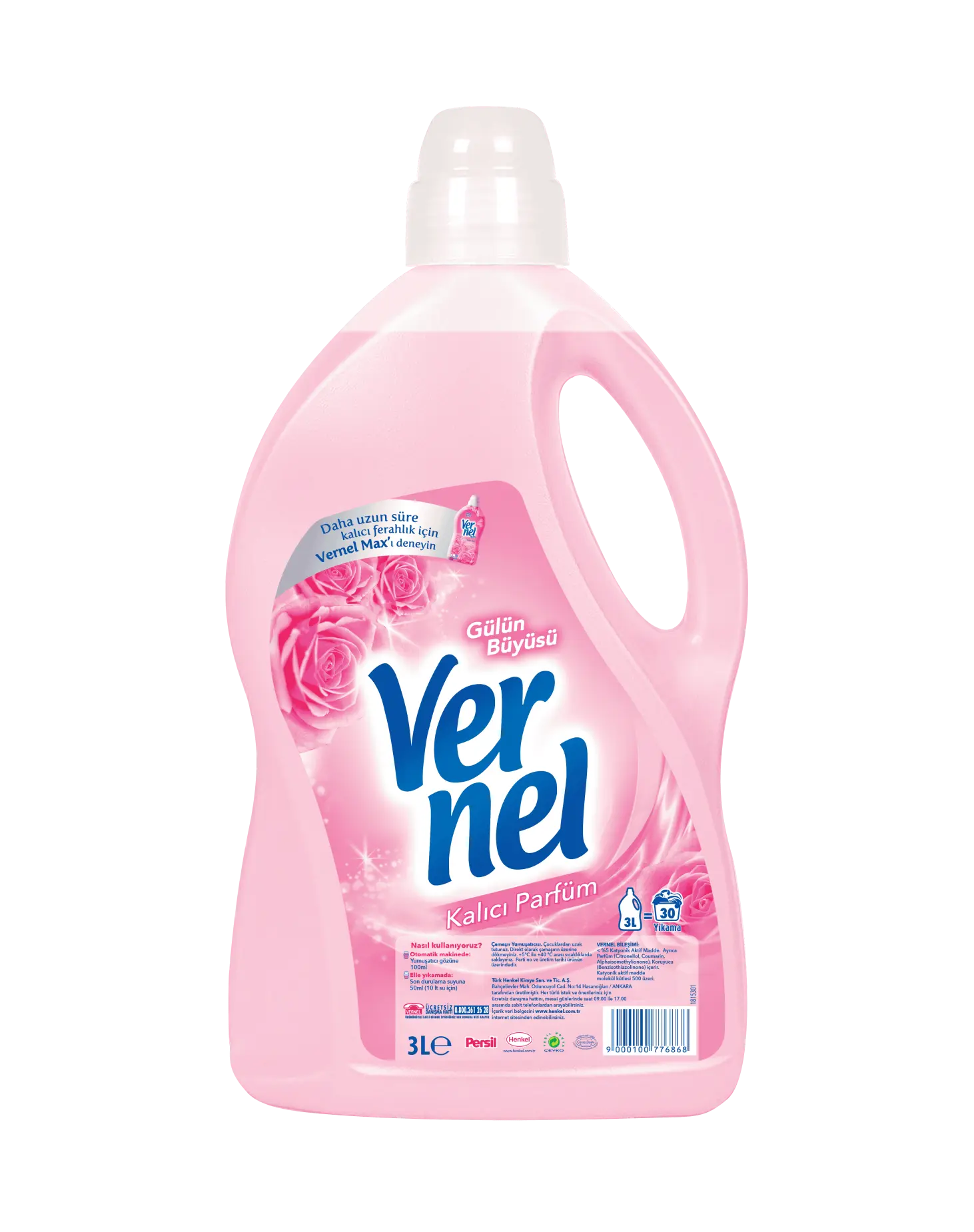 Vernel Softner Rose 3Lt