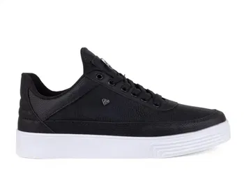 Fıllıng Polo Erkek 011-03 Siyah Beyaz Düz 40-42