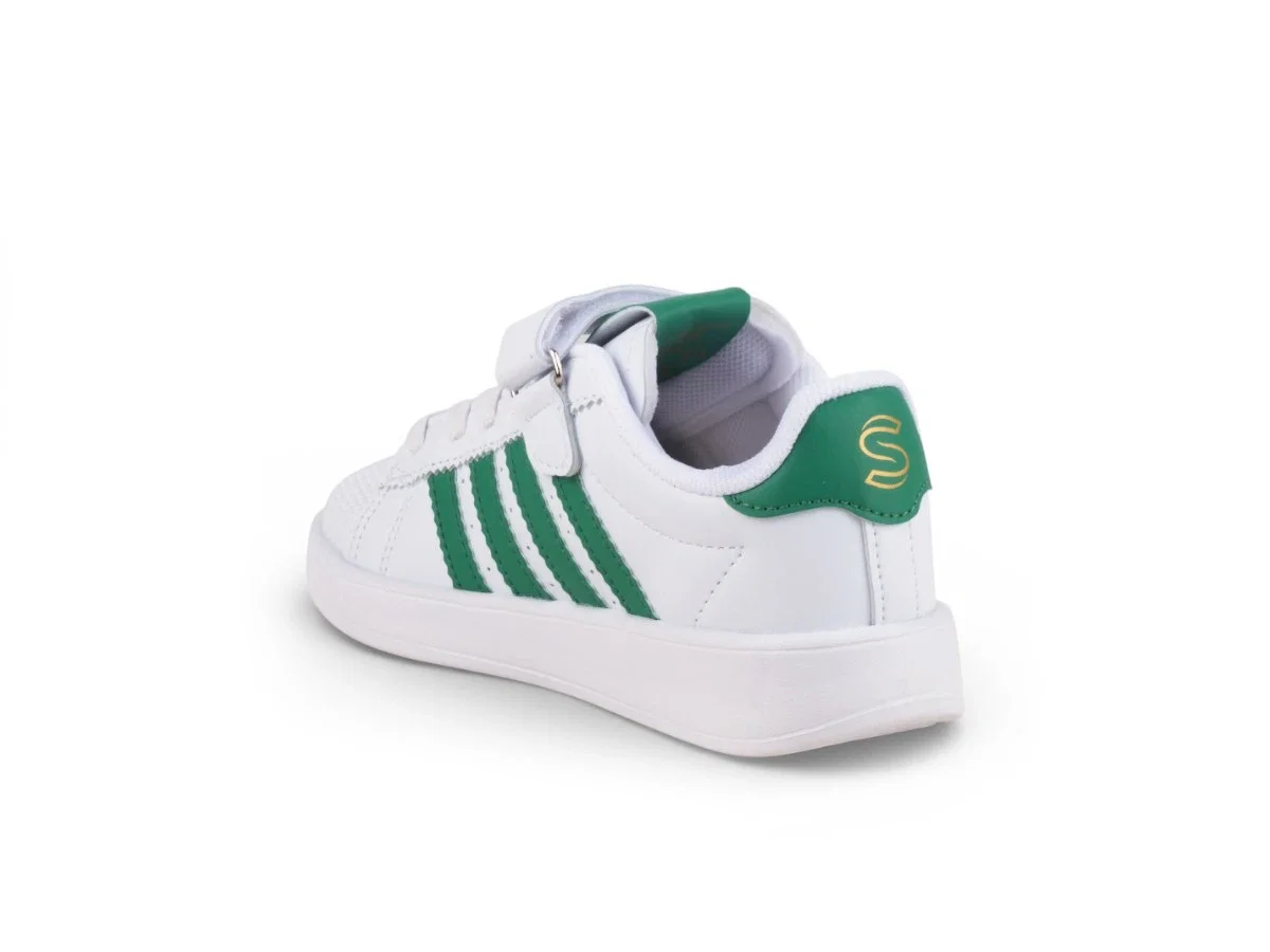 Steppinkids Filet K-269 Beyaz Yeşil Cilt - Görsel 3