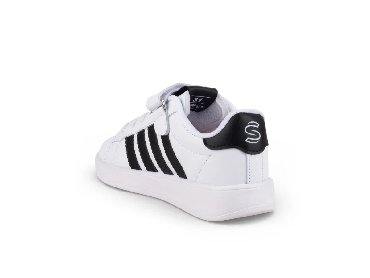 Steppinkids Filet K-269 Beyaz Siyah Cilt - Görsel 3