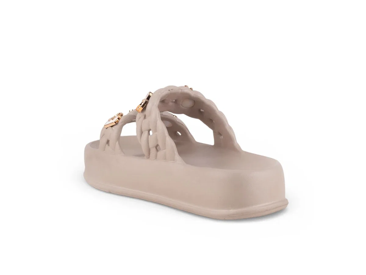 Akınal Terlex Filet Terlik E423.f.0001 Camel - Görsel 3