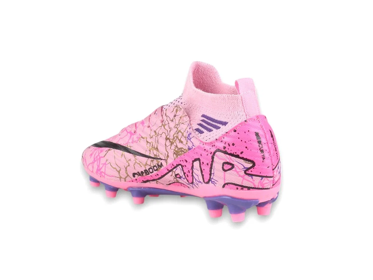 Laliga Filet Krampon 565 Pembe Mor Desenli - Görsel 3