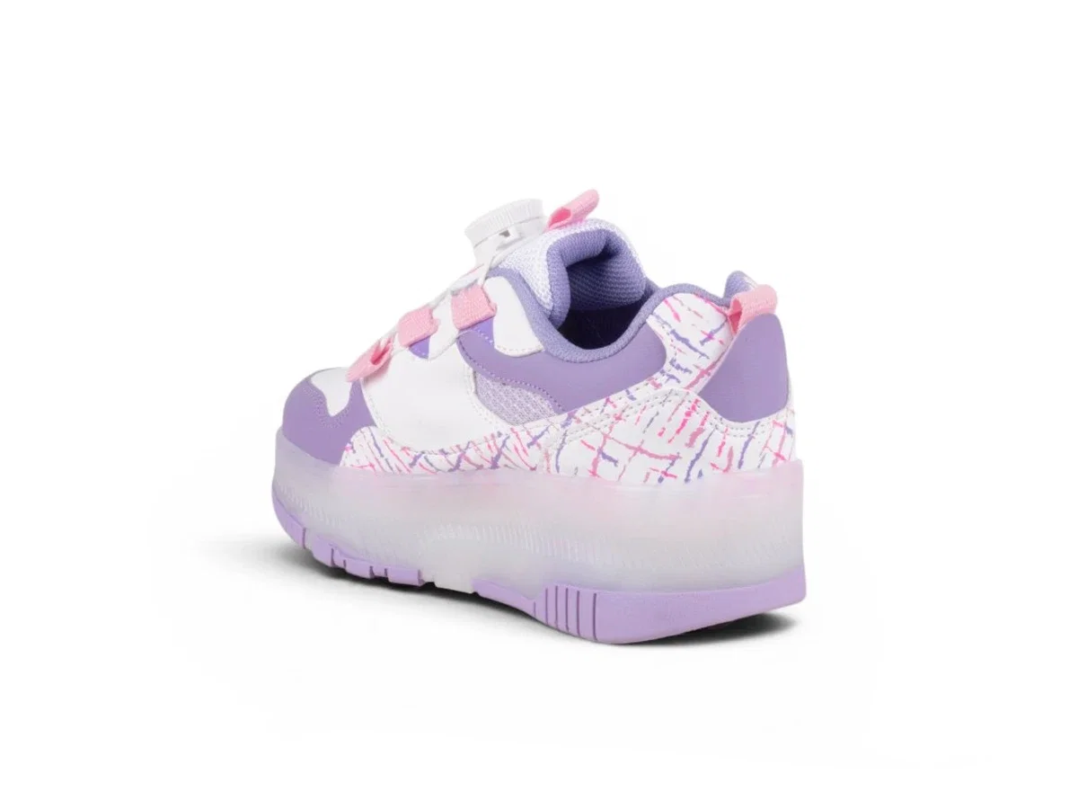 Alessio Patik Filet Paten 9625 Pembe Lila - Görsel 3