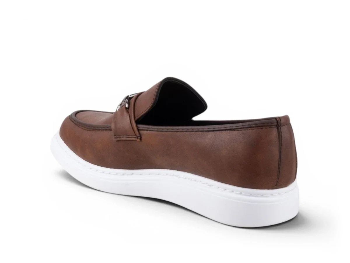 Fre Gamo Erkek 82 Shoes Taba Beyaz Zümrüt - Görsel 3