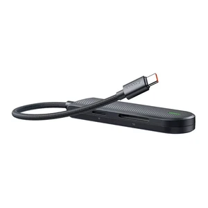 Mcdodo HU-1430 5 İN 1 Type-c Çoklayıcı (USB3.0X1+USB2.0X2+SD/TF CARD SLOTX1)- GRİ - Görsel 3