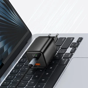 Mcdodo CH-8590 YGS 65W Dijital Ekranlı USB-A ve Type-C Hızlı Şarj Adaptörü - Görsel 2