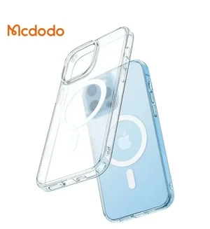 Mcdodo PC-3110 iPhone 11 Pro Uyumlu MagSafe Telefon Kılıfı Mat Şeffaf - Görsel 1