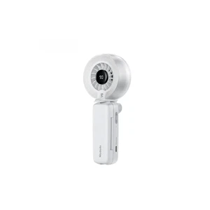 Mcdodo CF-6112 Chill U01 2000mAh 6 Kademeli LED Ekranlı Su Püskürtmeli Katlanabilir Klipsli Fan -Beyaz - Görsel 1