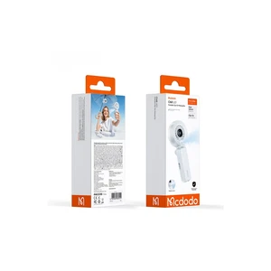 Mcdodo CF-6112 Chill U01 2000mAh 6 Kademeli LED Ekranlı Su Püskürtmeli Katlanabilir Klipsli Fan -Beyaz - Görsel 5