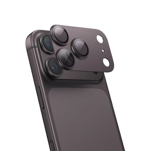 Mcdodo PF-2254 VisionMax Serisi iPhone 18 Pro Uyumlu Tam Kaplama Ultra Şeffaf Kamera Lens Koruyucu Mor - Görsel 1
