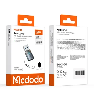 Mcdodo OT-7580 Type-C to USB-A 3.0 Dönüştürücü Adaptör, Şarj Göstergeli - Görsel 7