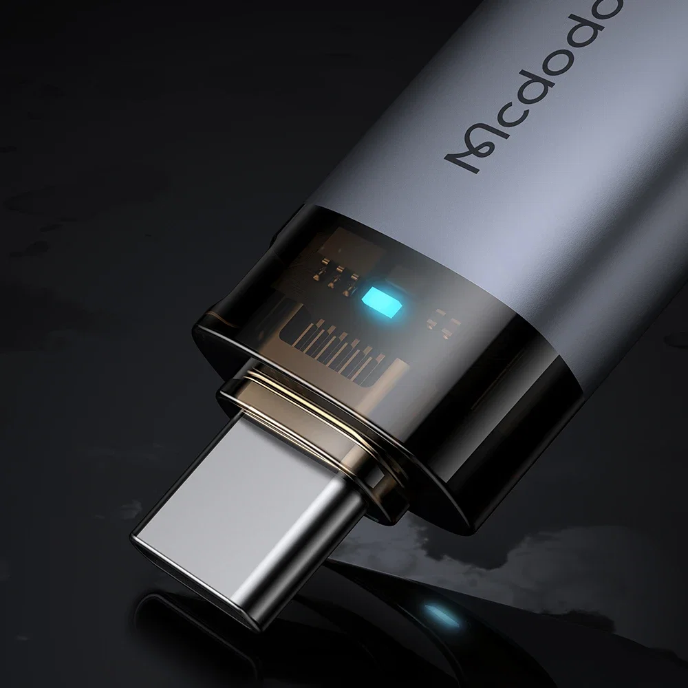 Mcdodo OT-7400 USB-A to Type-C 5Gbps Veri Aktarım Adaptörü Siyah - Görsel 7