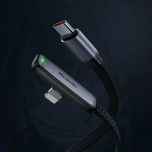 Mcdodo CA-3350 Type-c To Lightning 36w PD  Siyah Kablo 1.2m - Görsel 3