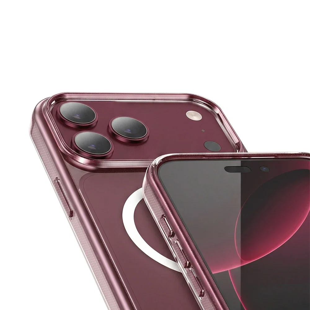 Mcdodo PC-2500 OAir iPhone 18 Pro Uyumlu Manyetik Şeffaf Kılıf - Görsel 6