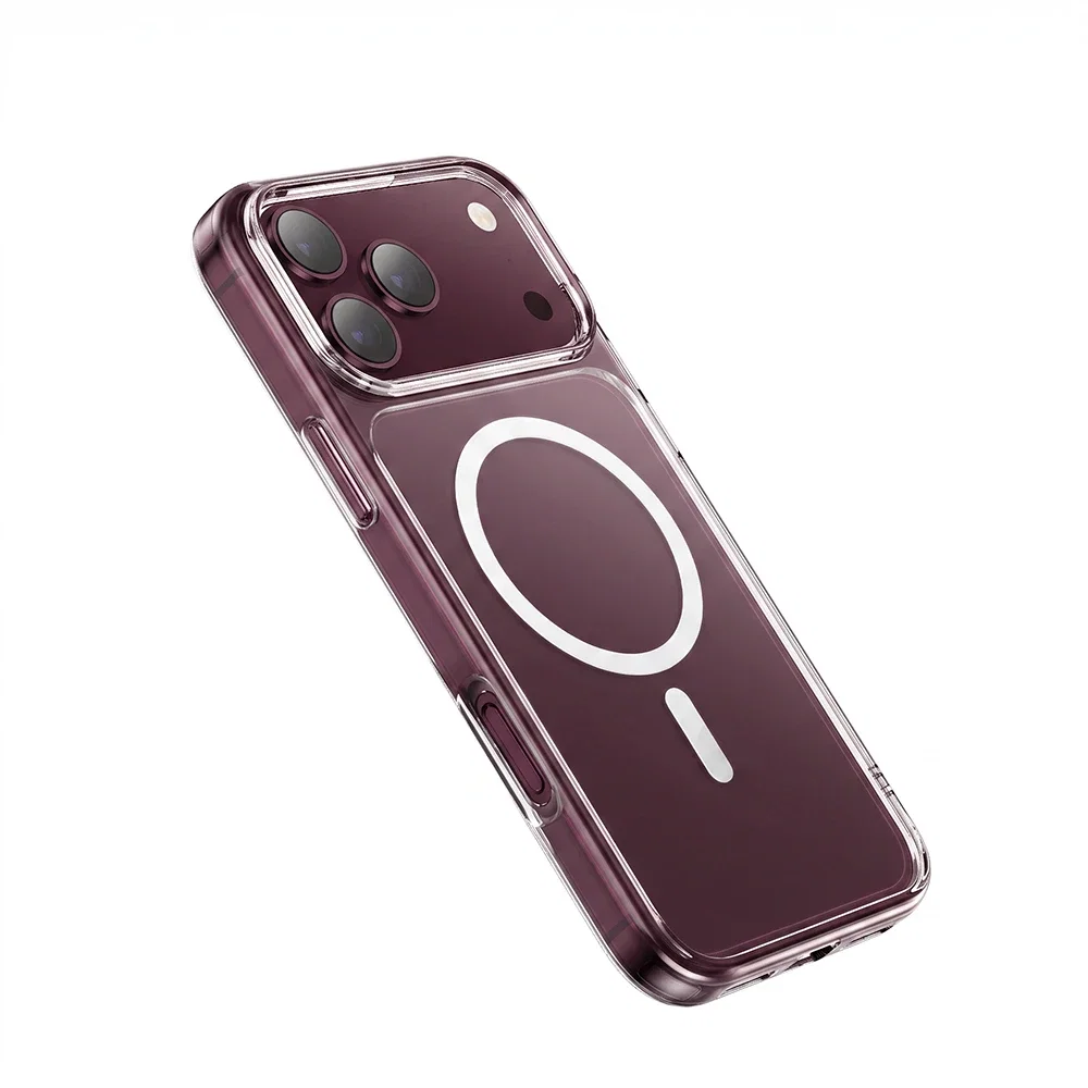 Mcdodo PC-2500 OAir iPhone 18 Pro Uyumlu Manyetik Şeffaf Kılıf - Görsel 2