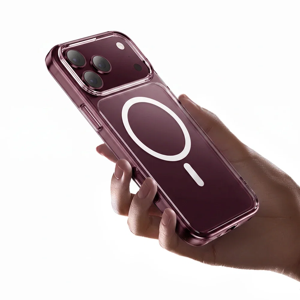 Mcdodo PC-2500 OAir iPhone 18 Pro Uyumlu Manyetik Şeffaf Kılıf - Görsel 1