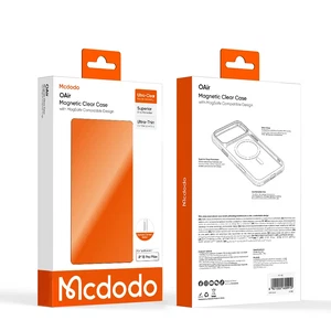 Mcdodo PC-2500 OAir iPhone 18 Pro Uyumlu Manyetik Şeffaf Kılıf - Görsel 7