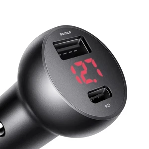 Mcdodo CC-6810 1xtype-c 1xusb Girişli Pd3.0 Hızlı Araç Çakmak Şarj Cihazı - Siyah - Görsel 2
