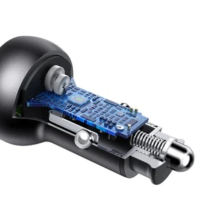 Mcdodo CC-6810 1xtype-c 1xusb Girişli Pd3.0 Hızlı Araç Çakmak Şarj Cihazı - Siyah - Görsel 3