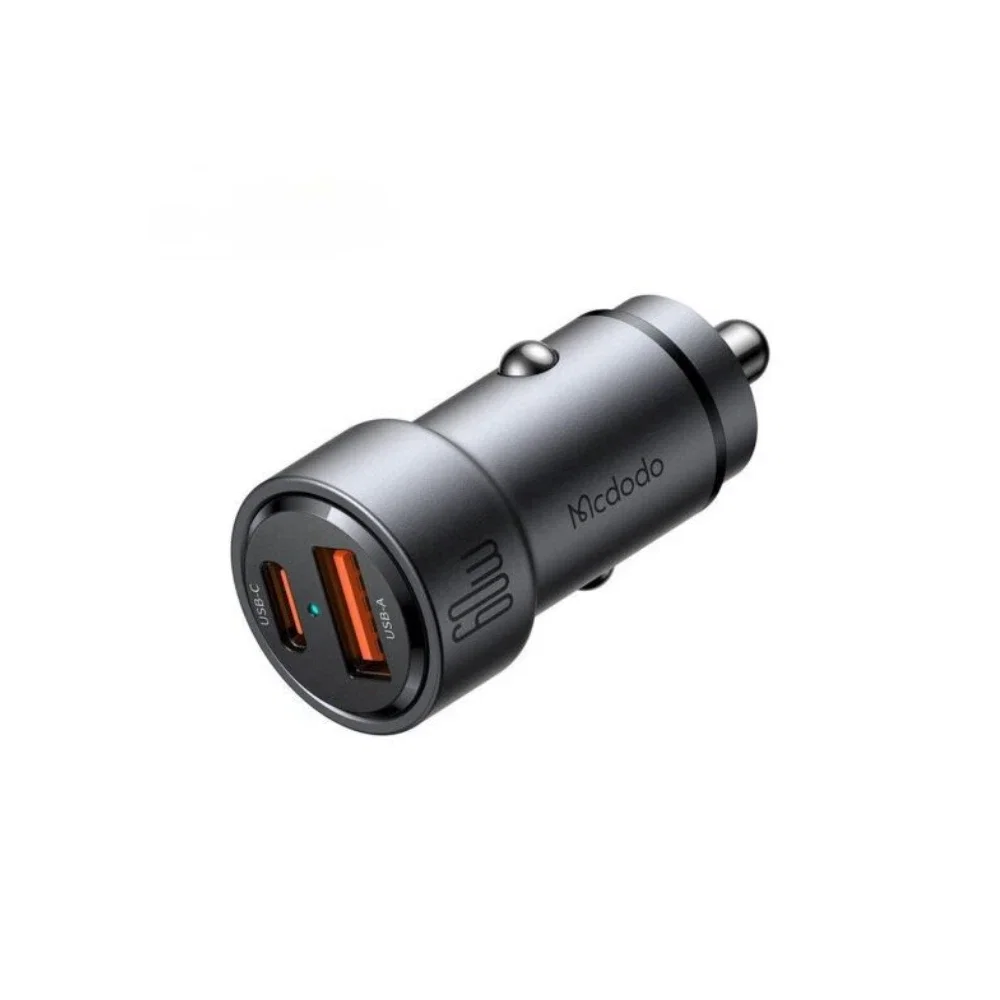 Mcdodo CC-8210 NeoEco 60W Type-C + USB-A Çift Çıkışlı Hızlı Araç Çakmaklık - Görsel 2