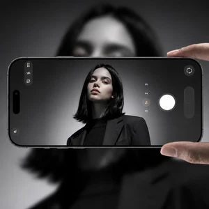 Mcdodo PF-2251 VisionMax Serisi iPhone 18 Pro Uyumlu Tam Kaplama Ultra Şeffaf Kamera Lens Koruyucu Siyah - Görsel 4
