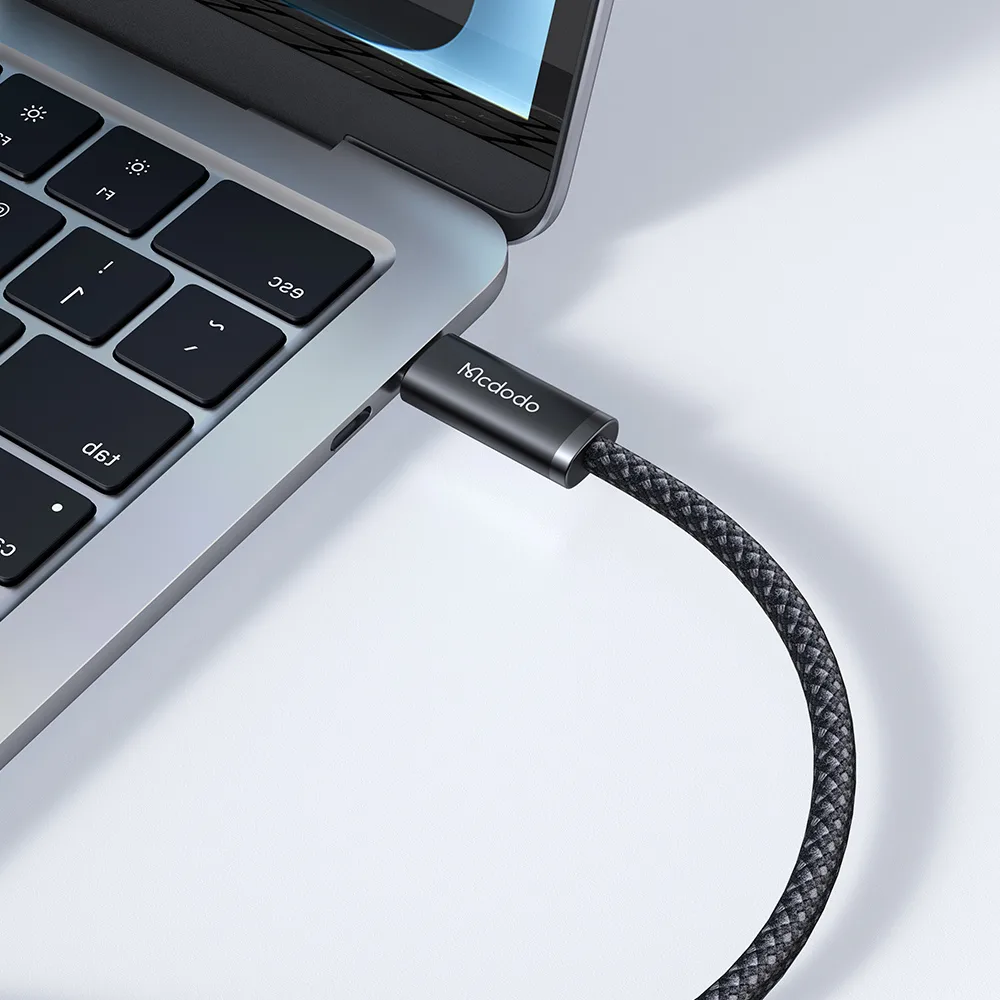 Mcdodo CA-7900 Cab Flow 4K 60Hz USB-C To HDMI Görüntü ve Ses Aktarım Kablosu 2 Metre - Siyah - Görsel 7