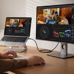 Mcdodo CA-7900 Cab Flow 4K 60Hz USB-C To HDMI Görüntü ve Ses Aktarım Kablosu 2 Metre - Siyah - Görsel 6