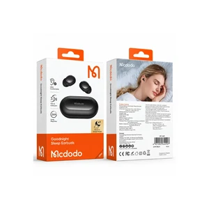 Mcdodo HP-4490 İyi Geceler-Uyku Modlu Bluetooth Kablosuz Kulaklık Kulak İçi Kulaklık - Siyah - Görsel 8