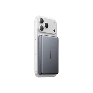 Mcdodo MC-9951 Ultima 10000mAh 25W Qi2.2 Manyetik Kablosuz Hızlı Şarj Powerbank Yarı Katı Batarya Teknolojili Siyah - Görsel 5