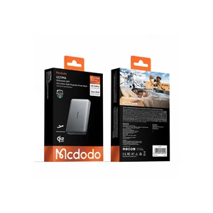 Mcdodo MC-9951 Ultima 10000mAh 25W Qi2.2 Manyetik Kablosuz Hızlı Şarj Powerbank Yarı Katı Batarya Teknolojili Siyah - Görsel 17