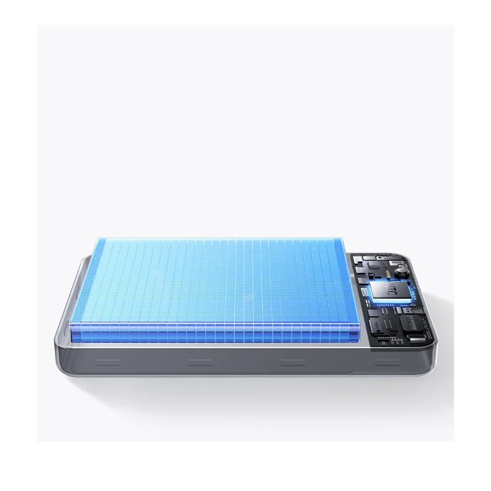Mcdodo MC-9951 Ultima 10000mAh 25W Qi2.2 Manyetik Kablosuz Hızlı Şarj Powerbank Yarı Katı Batarya Teknolojili Siyah - Görsel 11
