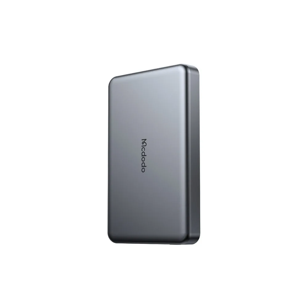 Mcdodo MC-9951 Ultima 10000mAh 25W Qi2.2 Manyetik Kablosuz Hızlı Şarj Powerbank Yarı Katı Batarya Teknolojili Siyah - Görsel 3