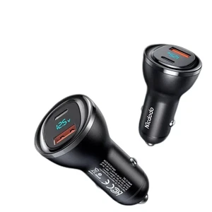 Mcdodo CC-5670 95w 1xtype-c 1xusb Girişli Dijital Göstergeli Araç Çakmak Şarjı - Siyah - Görsel 3