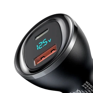 Mcdodo CC-5670 95w 1xtype-c 1xusb Girişli Dijital Göstergeli Araç Çakmak Şarjı - Siyah - Görsel 5