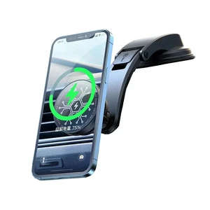 Mcdodo CH-2130 Manyetik Radyatör Wireless Şarjlı Telefon Tutucu Siyah - Görsel 3
