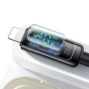 Mcdodo CA-8810 20W Dijital Ekranlı Type-c To Lightning Data-Şarj Kablosu – Siyah - Görsel 3