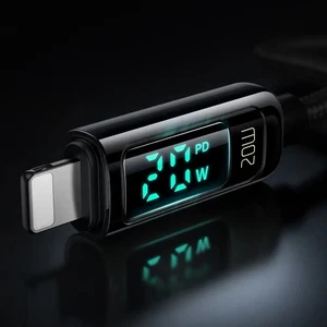 Mcdodo CA-8810 20W Dijital Ekranlı Type-c To Lightning Data-Şarj Kablosu – Siyah - Görsel 4
