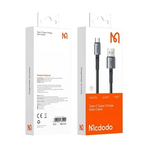 Mcdodo CA-3590 USB-A To Type-C Hızlı Şarj Ve Veri Aktarım Kablosu 1.2m Siyah - Görsel 7