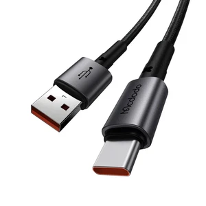 Mcdodo CA-3590 USB-A To Type-C Hızlı Şarj Ve Veri Aktarım Kablosu 1.2m Siyah - Görsel 2