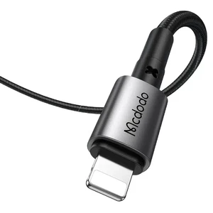 Mcdodo CA-3580 Usb-ATo Lightning Şarj Ve Veri Aktarım Kablosu - 1.2m Siyah - Görsel 3