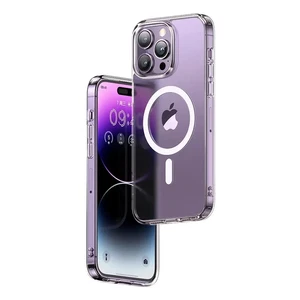 Mcdodo PC-3091 iPhone 14 Plus Uyumlu MagSafe'li Mat Şeffaf Kapak - Görsel 2