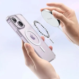 Mcdodo PC-3091 iPhone 14 Plus Uyumlu MagSafe'li Mat Şeffaf Kapak - Görsel 7