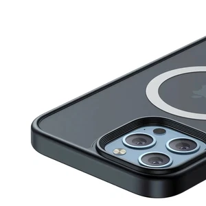 Mcdodo PC-2678 iPhone 13 Pro Uyumlu MagSafe'li Mat Siyah Kapak - Görsel 5