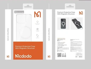 Mcdodo PC-1790 iPhone 13 Pro Max Uyumlu MagSafe'li Şeffaf Kapak - Görsel 4