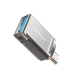Mcdodo OT-8730 Usb-A to Type-c Çevirici Soket-Gri - Görsel 2