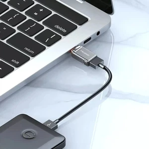 Mcdodo OT-8730 Usb-A to Type-c Çevirici Soket-Gri - Görsel 4