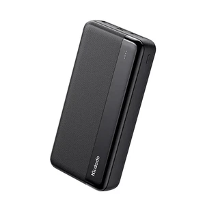 Mcdodo MC-1370 20.000 MAH ÇİFT USB ÇIKIŞLI 5V 2.1A LED GÖSTERGELİ POWERBANK - SİYAH - Görsel 7