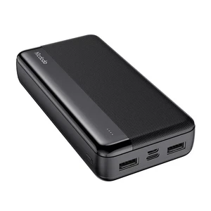 Mcdodo MC-1370 20.000 MAH ÇİFT USB ÇIKIŞLI 5V 2.1A LED GÖSTERGELİ POWERBANK - SİYAH - Görsel 1