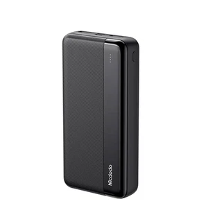 Mcdodo MC-1370 20.000 MAH ÇİFT USB ÇIKIŞLI 5V 2.1A LED GÖSTERGELİ POWERBANK - SİYAH - Görsel 5