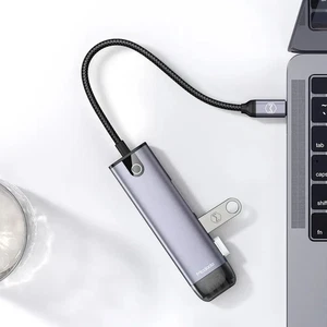 Mcdodo HU-7740 Type-c Hdmı+usb 3.0 PD Macbook Çoklayıcı Adaptör-gri - Görsel 5